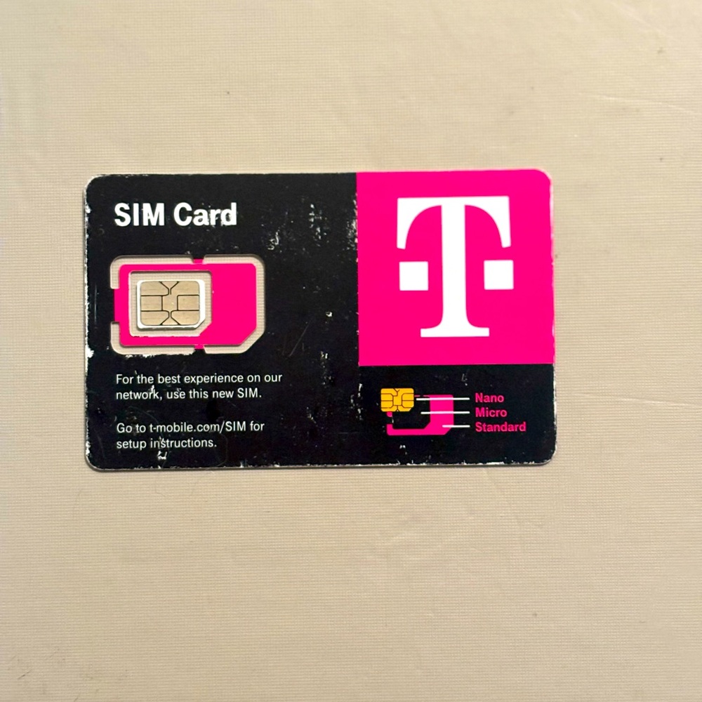 Brand New T-Mobile Sim Card